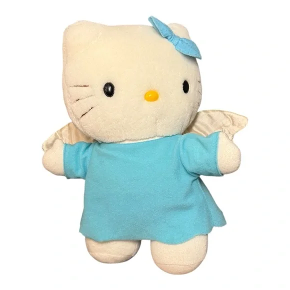 Vintage Sanrio Hello Kitty Angel Stuffed Animal Plush - Picture 1 of 6